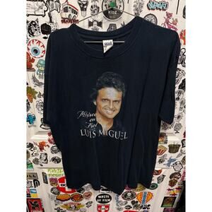 2005 Luis Miguel Mexico En La Piel Tour Shirt Size XL